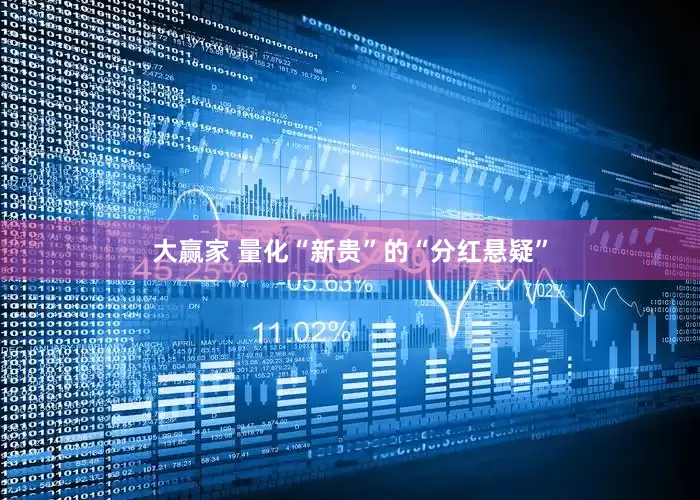大赢家 量化“新贵”的“分红悬疑”