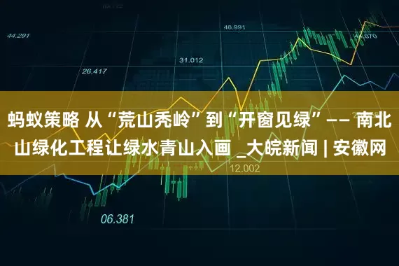 蚂蚁策略 从“荒山秃岭”到“开窗见绿”—— 南北山绿化工程让绿水青山入画 _大皖新闻 | 安徽网