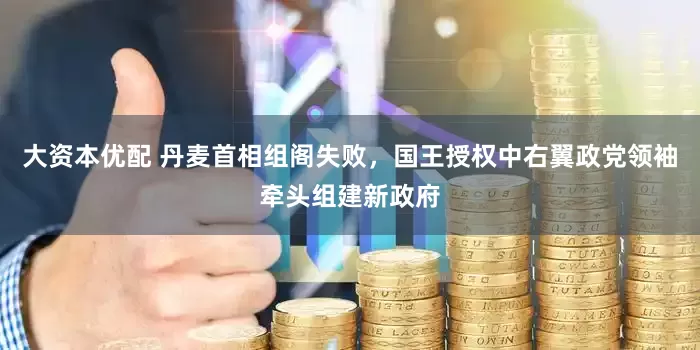 大资本优配 丹麦首相组阁失败，国王授权中右翼政党领袖牵头组建新政府